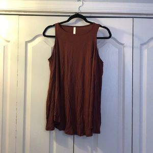 long sleeve top with cutout